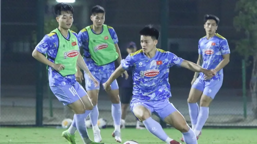 U23 Việt Nam tăng cường độ tập luyện